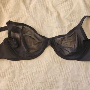 CUUP Black Sheer Underwire Bra